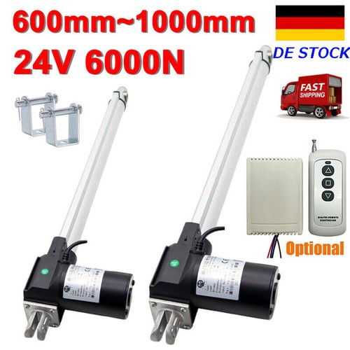 Linearantrieb 24v 6000n 600mm - 24v,