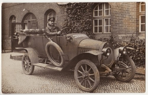 Horch oldtimer um - ak, 1914