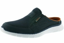 Rieker Herren Pantolette Blau