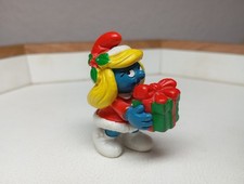 Schleich Schlumpfine Geschenk Box grün - 20208 Schlümpfe Weihnachten Mantel kurz