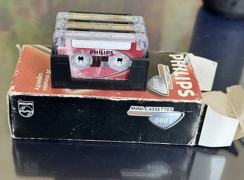 Philips mini cassette - cassette, recorder