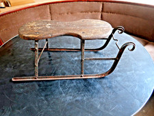 ANTIKER SCHLITTEN HOLZ / EISEN, MIT LIEBE UND ÖL WIRD DAS EIN SEHR SCHÖNES STÜCK