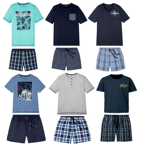 Livergy herren sommer - herren, sommer-pyjama