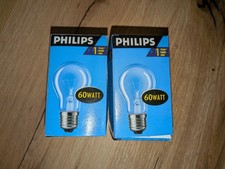 Philips 60W Glühlampe Glühbirne