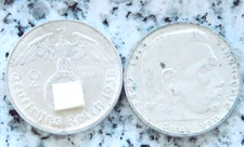 Silbermünze 2 Reichsmark 1938