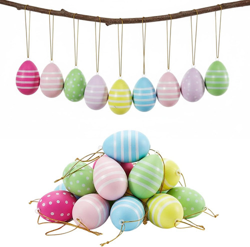 Bunte osterdeko handbemalte - bunte,
