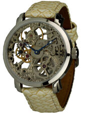 Chenevard since 1928, mechanische Skelettuhr EDELSTAHL UNISEXUHR NEU