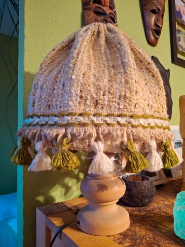 Kleine rustikale stehlampe - kleine,