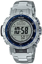 CASIO PRO TREK PRW-31YT-7JF Solar Atomic Radio Titanium Band Digital Herrenuhr