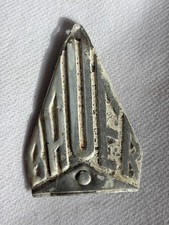 Bauer Chrome Alt Fahrrad Steuerkopfschild Emblem Figur Schutzblechfigur Oldtimer