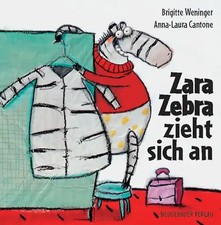 Zara Zebra zieht sich an