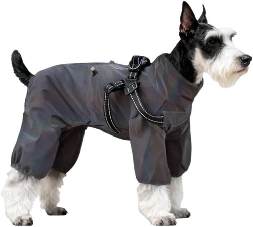 Hundegeschirr-Regenmantel