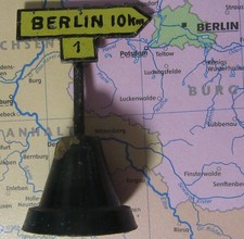 Antikes Verkehrszeichen