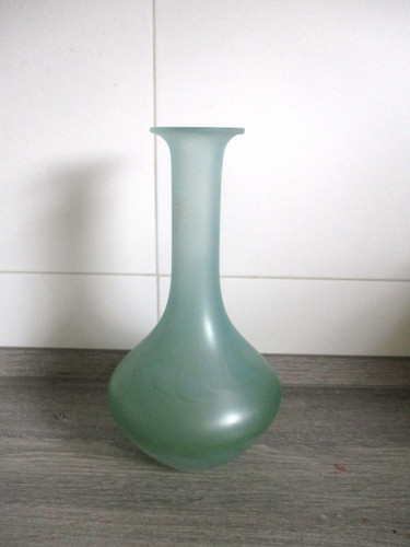 Blumenvase türkis glasvase - türkis,