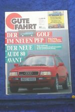Gute Fahrt 8/92 VW Audi 80 Avant Coupe V6 Golf 3 Tuning Kamei T4 Bus