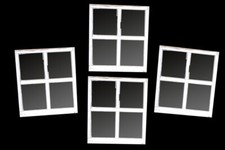 1 x altes Holzfenster Fenster Holz Sprossenfenster Vintage Glas