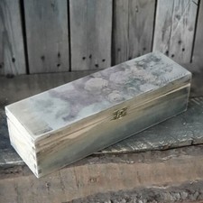 Vintage Weinholzkasten 35x10,5x10 cm Landhaus Weintruhe Shabby Holz Handarbeit