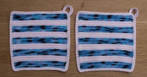 Topflappen handarbeit - topflappen,