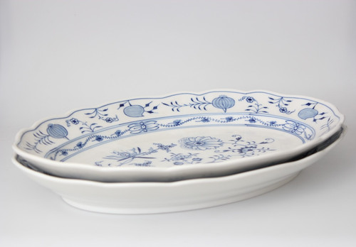 Meissen ovale abietenteller - 2*,