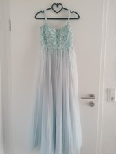Ballkleid Cinderella Blau gr