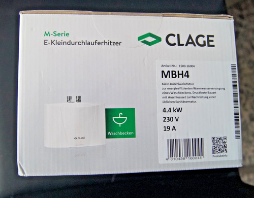 Neu clage mbh4 4kw - clage,