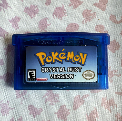 Pokémon crystal dust version - crystal,