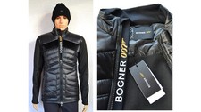BOGNER 007 BOND 7 HERREN HYBRIDJACKE SOFTSHELL JACKE SCHWARZ UVP595€ Gr 50 L NEU