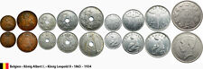 KMS Belgien › König Albert I. › König Leopold II › 1865 - 1934 (1 Cent - 5 F.)