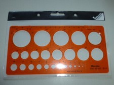 Zeichenschablone MARABU Kreisschablone für Kreise von 1 - 36 mm Durchmesser*