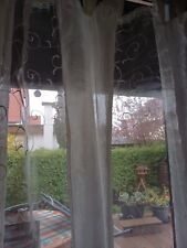 Scheibengardinen für Balkontür und Fenster