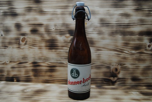 Alte flasche donner bier hell - alte,