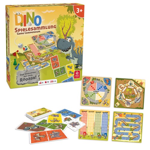 Ass spielesammlung dinosaurier - ass,