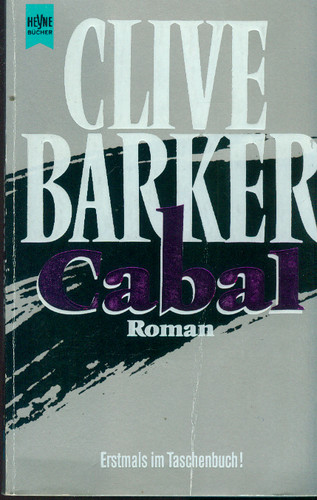 Clive barker cabal - tb, barker/cabal