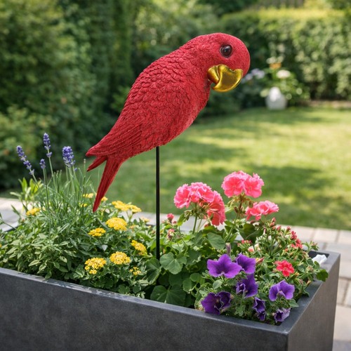 Gartenstecker papagei für - gartenstecker,