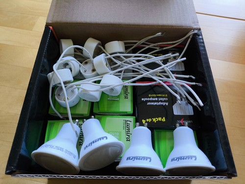 Gu10 led set smd - led, lampen