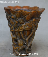 Unique Ox Horn Oxhorn Carving