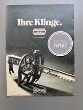 1972 Ihre Klinge. Wilkinson