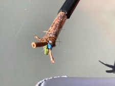 Netzkabel abgeschirmt 2,5m 3adrig + Abschirmung   empfindliche Geräte.  HiEnd.