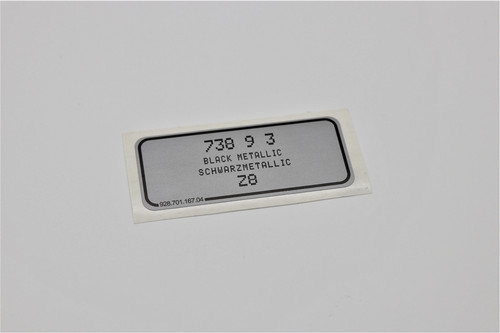 Aufkleber schwarzmetallic - schwarzmetallic,