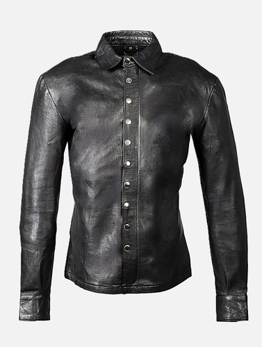 Lederhemd lederjacke aus echt - aus,