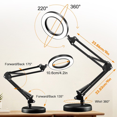 10x dioptrien lupenleuchte led - lupenleuchte,