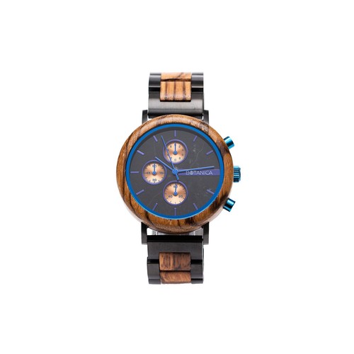 Dahlia zebrano wood blue - zebrano,
