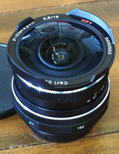 Rollei HFT F-DISTAGON Carl Zeiss Lens  QBM 2.8/16 mm
