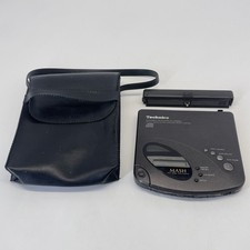 Tragbarer CD Player Technics SL-XPS900 mit Batteriepack Tasche Defekt Lesen