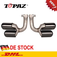 2X Aauspuff Endrohre