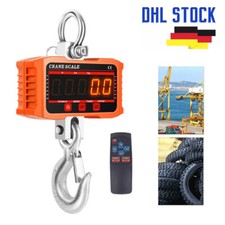 Profi 2000KG LCD Hängewaage Kranwaage Lastenwaage Waage Batterie Industriewaage