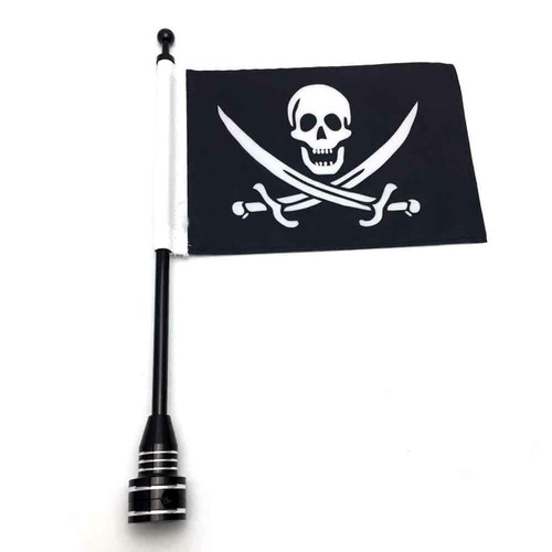 Motorrad pirat flagge - motorrad,