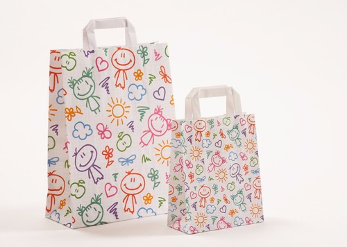 Papiertragetaschen happy - papiertragetaschen,