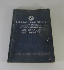 Werkstatthandbuch / Reparaturanleitung BMW Motorrad R 50 / R 60 / R 69 03/1960