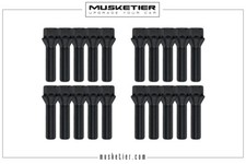 Radschrauben schwarz für 4 Felgen Adria Matrix [2014-] Heavychassis